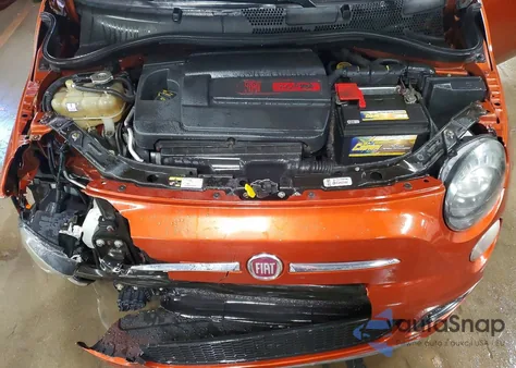 2013 Fiat 500 Sport from USA, damaged, VIN 3C3CFFBR3DT746384